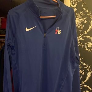 Sizers Nike Dri Fit zip up shirt